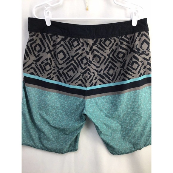 Lost Unfiltered Board Shorts Men's 36 Swim Trunks Blue Drawstring Pocket - Picture 9 of 11